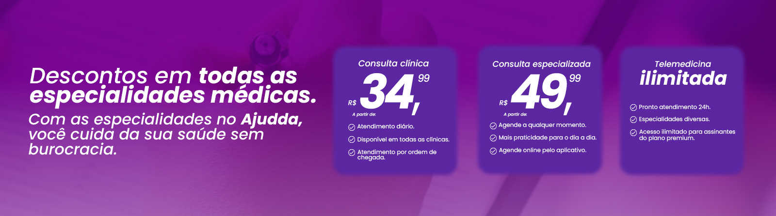 Consultas com desconto